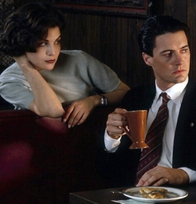 Audrey Horne and Dale Cooper